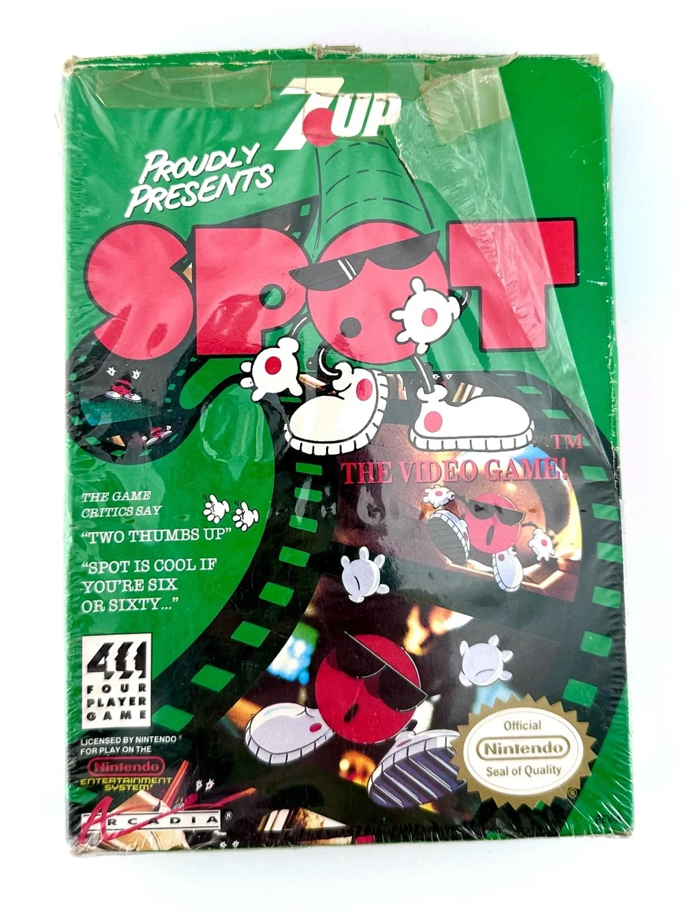 Spot: The Video Game Nintendo NES Cartridge with Original Box Retro